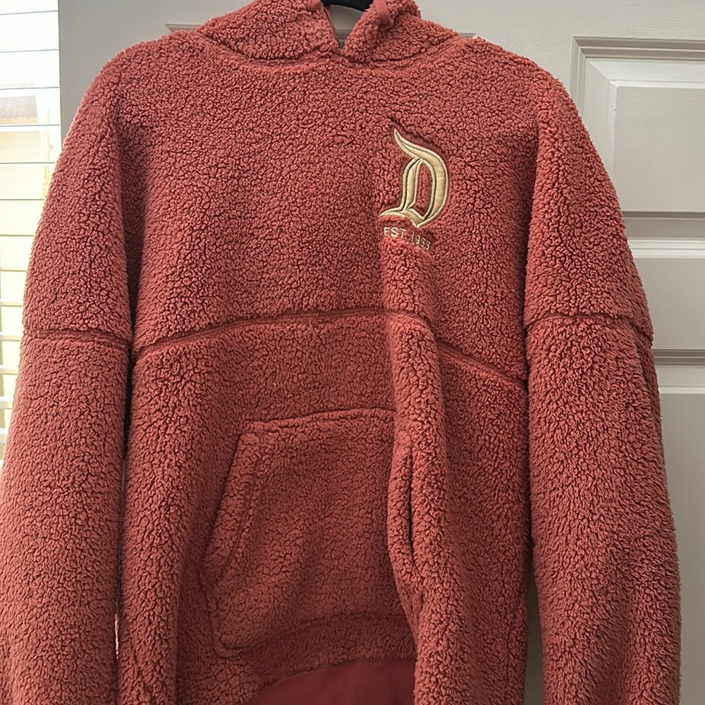 Disneyland Resort Pink Sherpa Spirit Jersey Hoodie